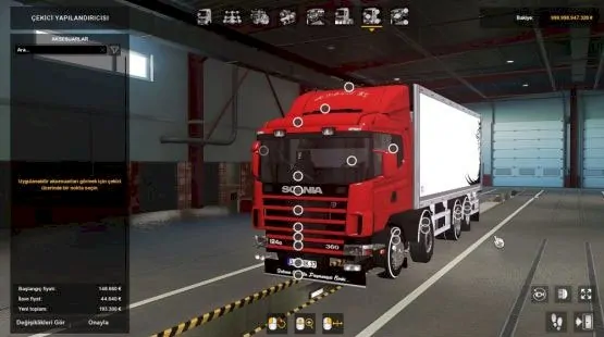 Scania 124g 360 Thermo King 1.37