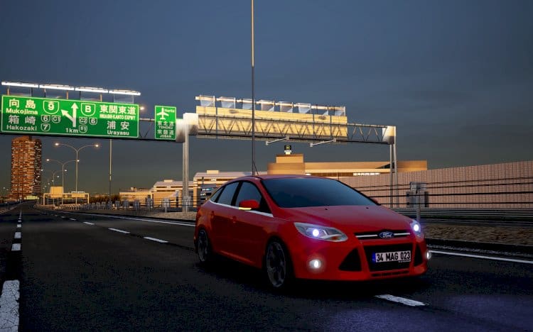 Assetto Corsa Ford Focus 3 sedan