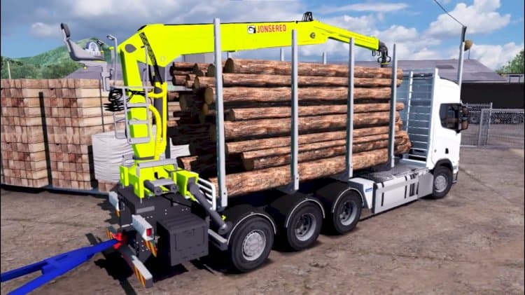 SCANIA R RJL RIGID Kereste Taşıyıcı V1.2 |ETS2|1.38|