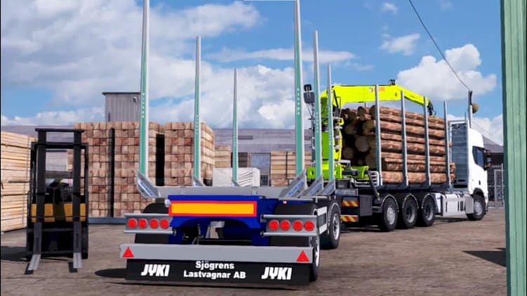 SCANIA R RJL RIGID Kereste Taşıyıcı V1.2 |ETS2|1.38|