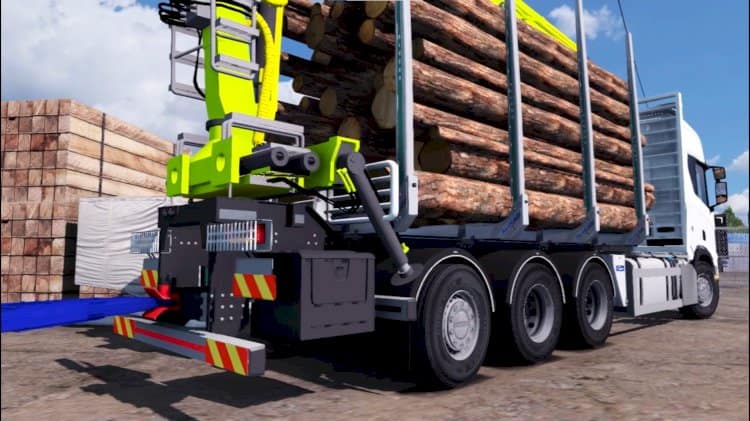 SCANIA R RJL RIGID Kereste Taşıyıcı V1.2 |ETS2|1.38|