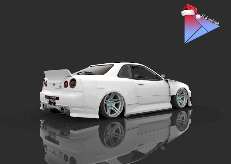 GTA SA : NISSAN SKYLINE DRIFTING