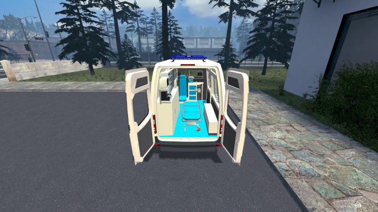 [simfphys] Mercedes-Benz Sprinter Turkish Ambulance | Mercedes-Benz Sprinter Türk Ambulans Aracı