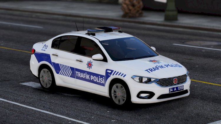 Fiat Egea Trafik Polisi [Kaplama]
