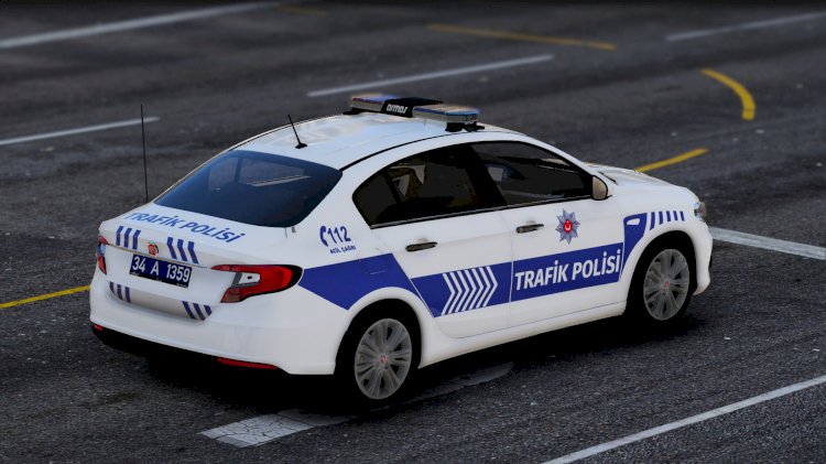Fiat Egea Trafik Polisi [Kaplama]