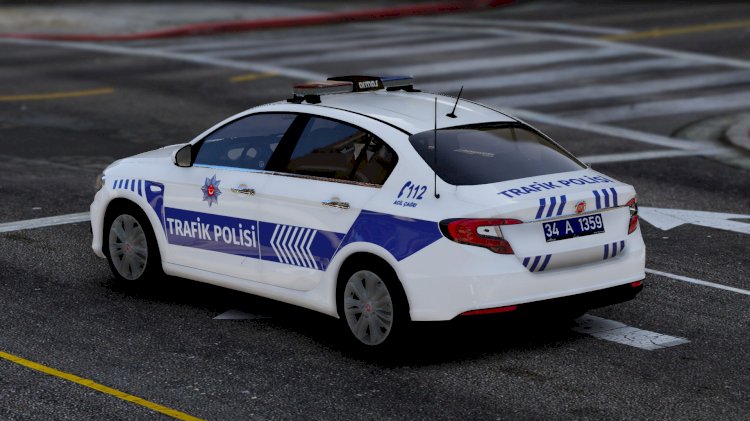 Fiat Egea Trafik Polisi [Kaplama]