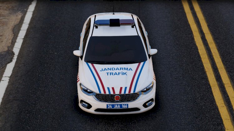 Fiat Egea Jandarma Trafik [Kaplama]