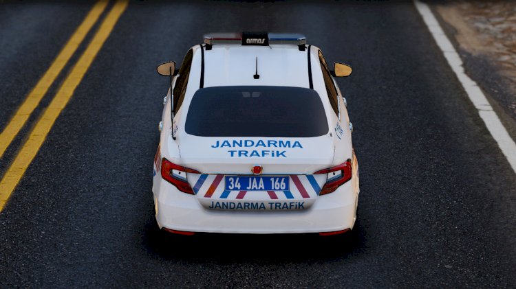 Fiat Egea Jandarma Trafik [Kaplama]