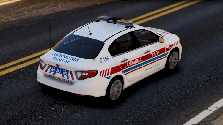 Fiat Egea Jandarma Trafik [Kaplama]