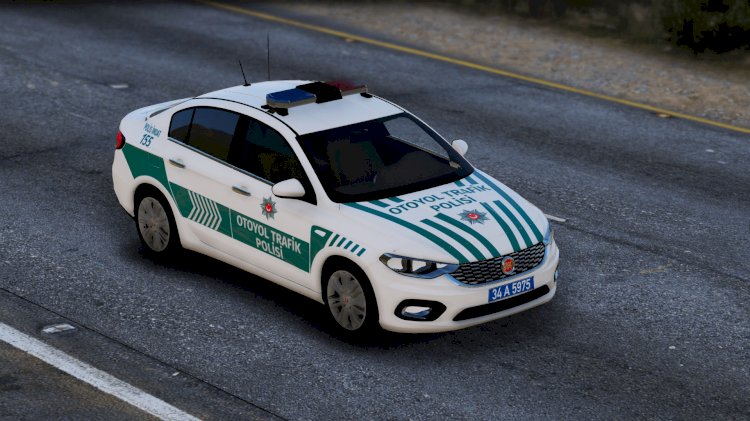 Fiat Egea Otoyol Trafik Polisi [Kaplama]
