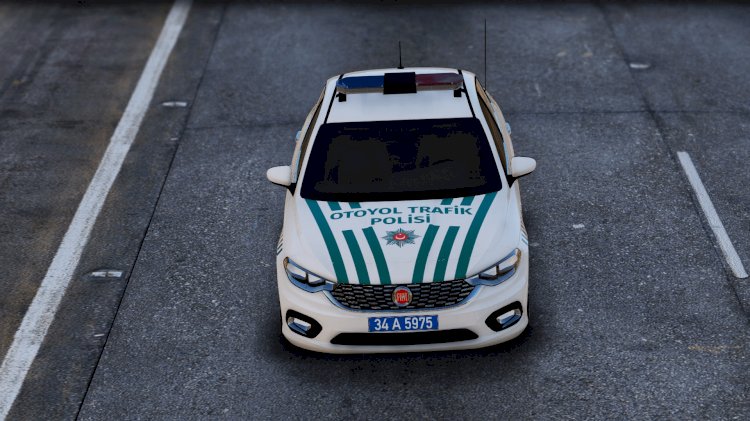 Fiat Egea Otoyol Trafik Polisi [Kaplama]