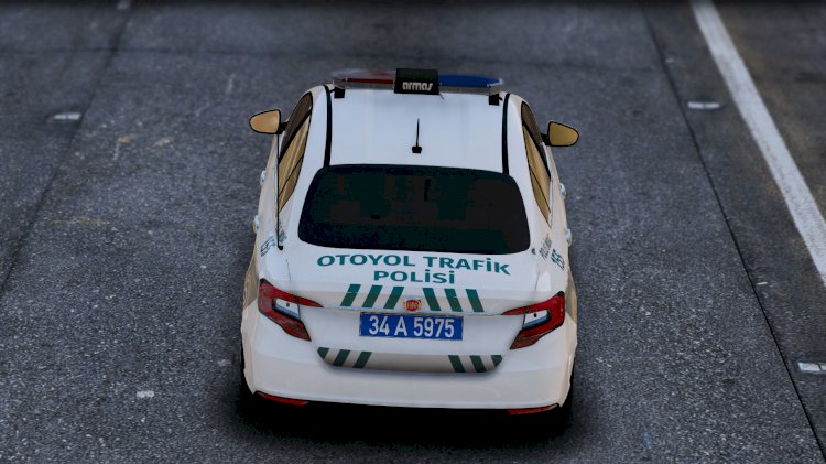 Fiat Egea Otoyol Trafik Polisi [Kaplama]