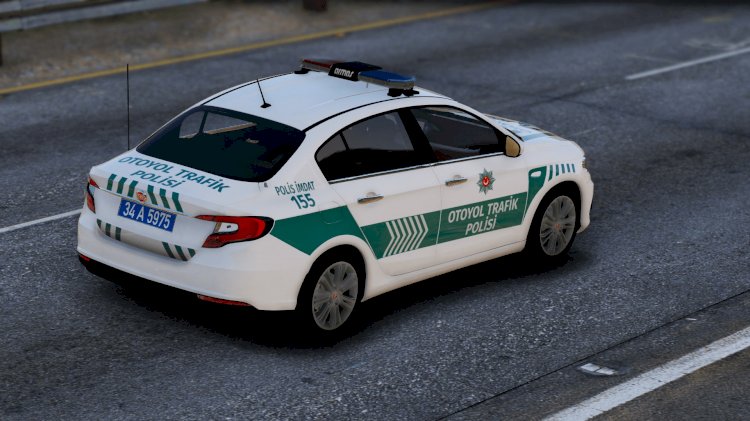 Fiat Egea Otoyol Trafik Polisi [Kaplama]