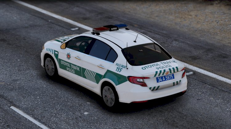Fiat Egea Otoyol Trafik Polisi [Kaplama]