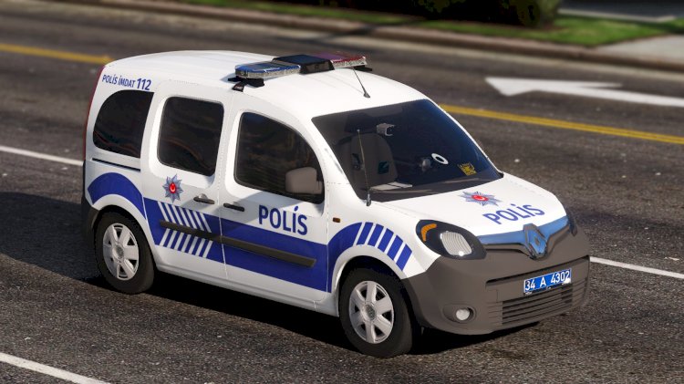 Renault Kangoo Polis Asayiş [Kaplama]