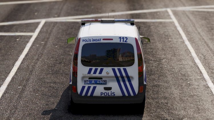 Renault Kangoo Polis Asayiş [Kaplama]