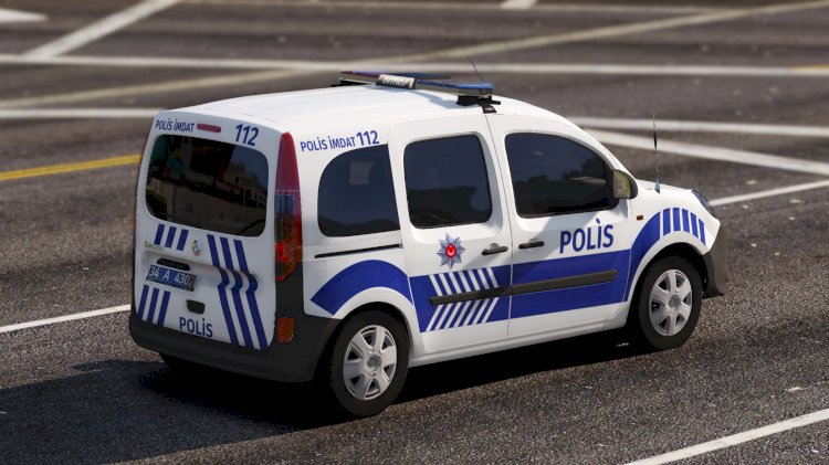 Renault Kangoo Polis Asayiş [Kaplama]
