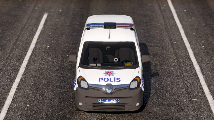 Renault Kangoo Polis Asayiş [Kaplama]