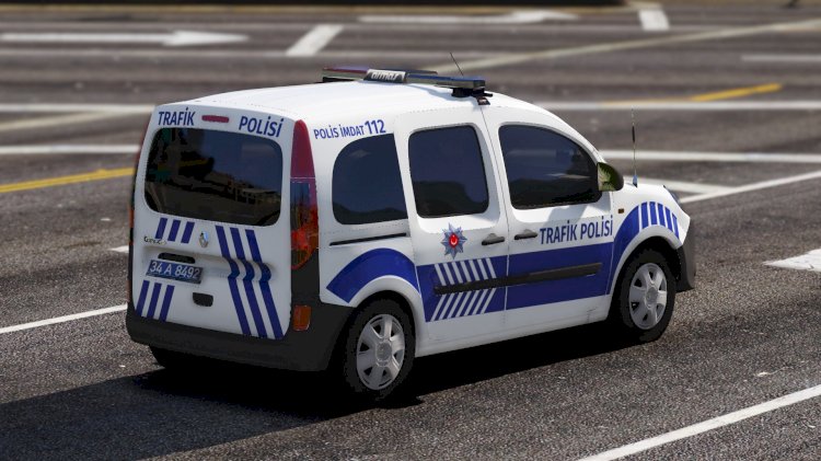 Renault Kangoo Trafik Polisi [Kaplama]