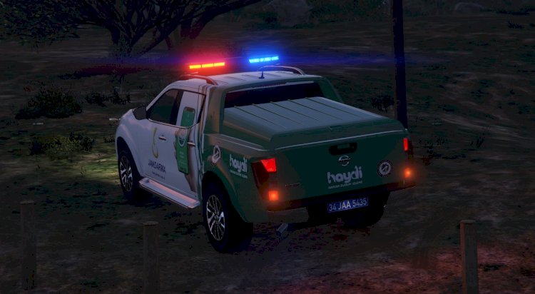 Nissan Navara Jandarma Çevre Doğa ve Hayvan Koruma [ELS]