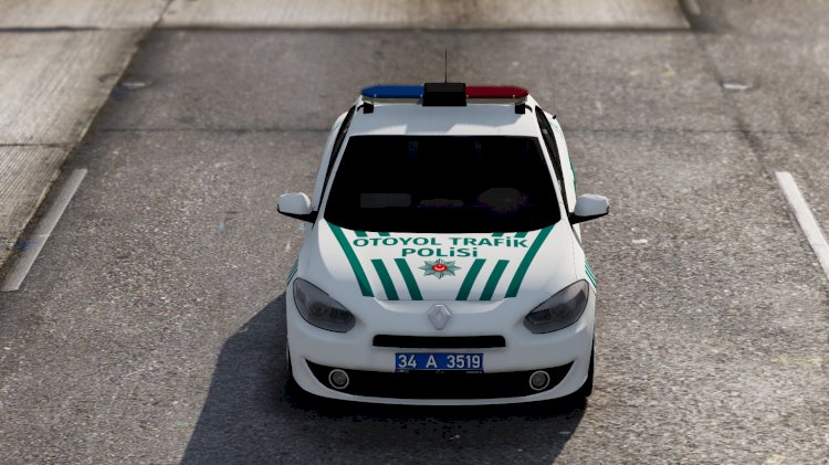 Renault Fluence Otoyol Trafik Polisi [Kaplama]