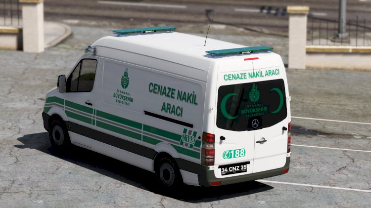 Mercedes Sprinter Cenaze Nakil Aracı [Kaplama]