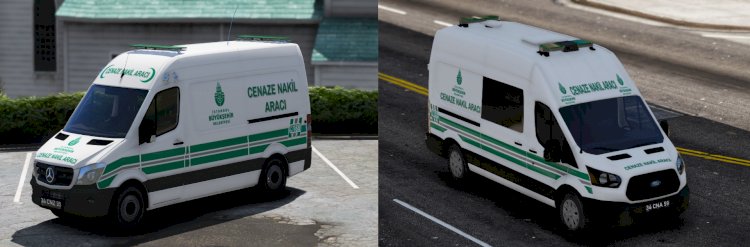 Mercedes Sprinter Cenaze Nakil Aracı [Kaplama]