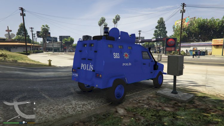 Otokar Shortland ZPT - Asayiş Kaplaması