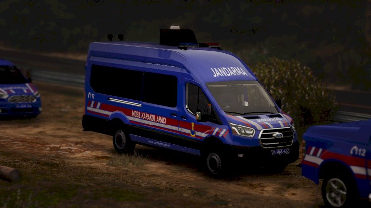 Ford Transit Mobil Karakol Aracı [Kaplama]