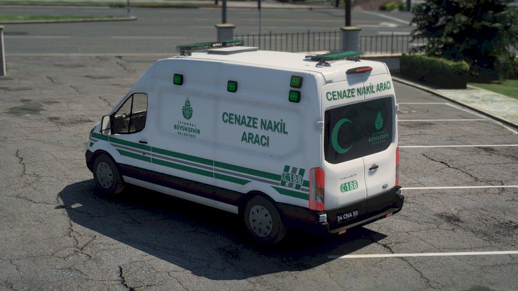Ford Transit Cenaze Nakil Aracı [Kaplama]