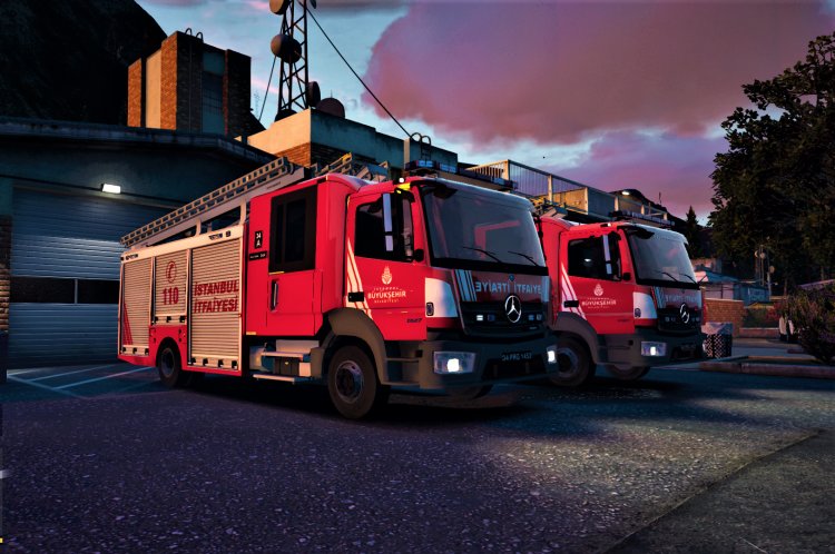 Mercedes Atego - İstanbul İtfaiyesi