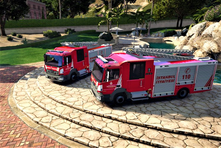 Mercedes Atego - İstanbul İtfaiyesi