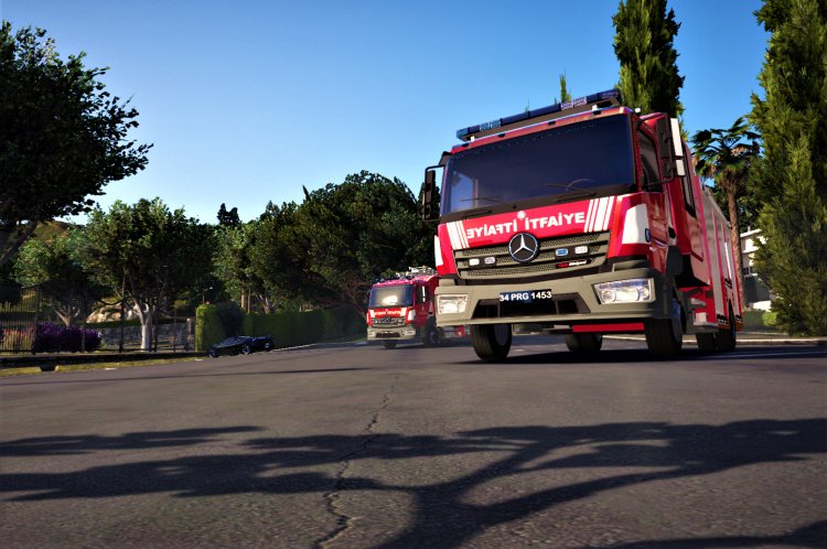 Mercedes Atego - İstanbul İtfaiyesi