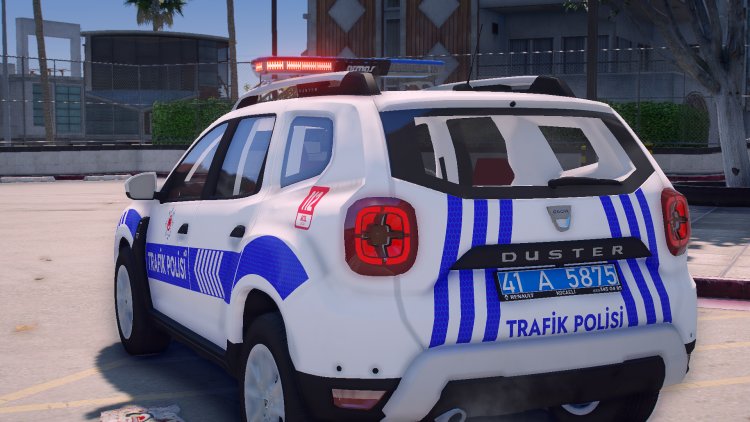 Dacia Duster 2018 Trafik Polisi [ELS]