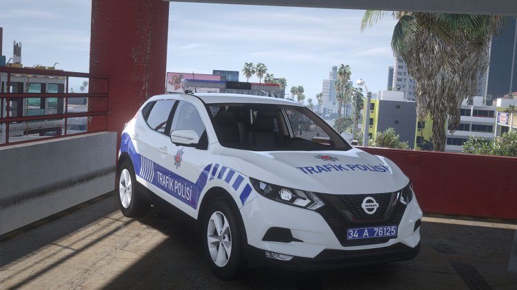 Nissan Qashqai 2020 Trafik Polisi  [Kaplama]