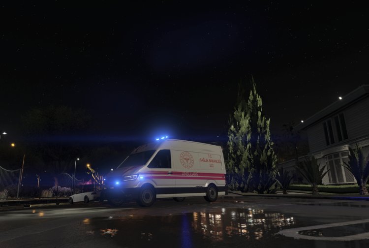 Volkswagen  Crafter  Ambulans [ELS] [Kaplama]