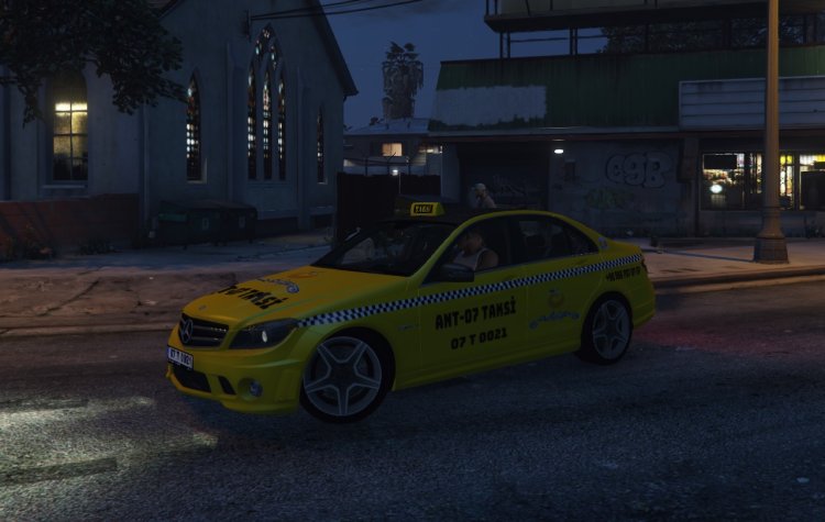 Mercedes c63 Antalya Taksi