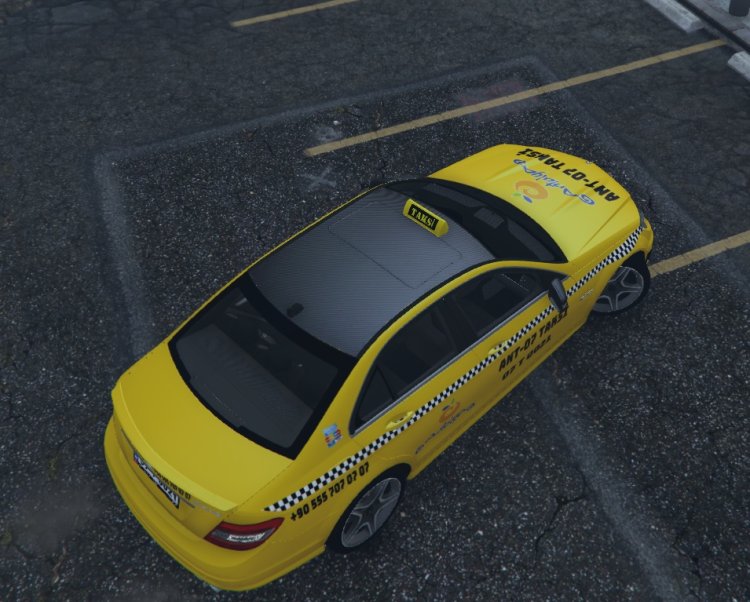 Mercedes c63 Antalya Taksi