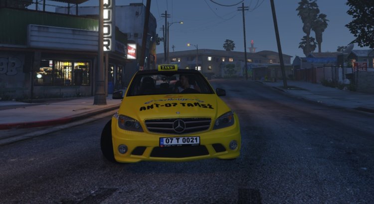 Mercedes c63 Antalya Taksi