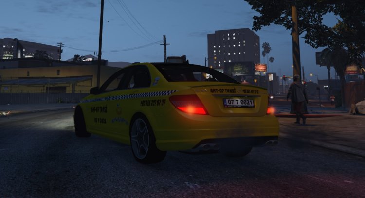 Mercedes c63 Antalya Taksi