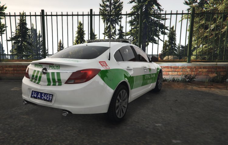 Opel İnsignia Otoyol Trafik Polisi [Kaplama]