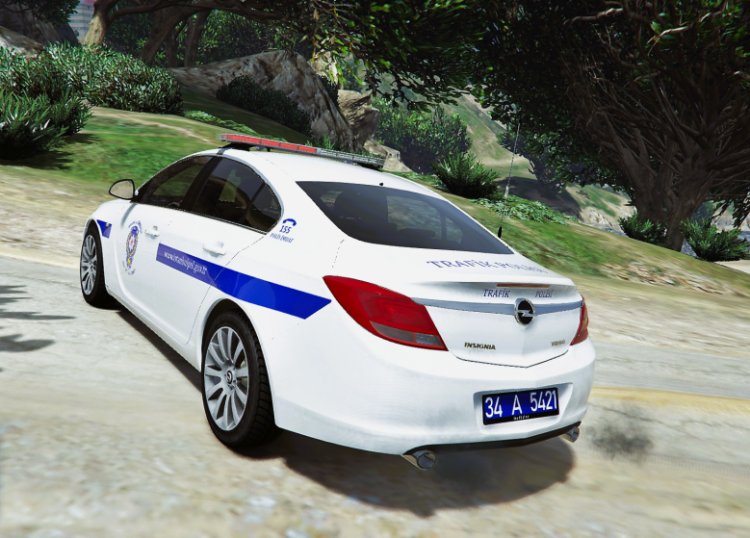 Opel İnsignia Trafik Polisi [Eski] [Kaplama]
