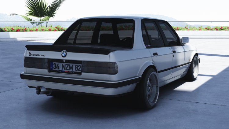BMW E30 Horoz M50 Turbo (34 NZM 82)