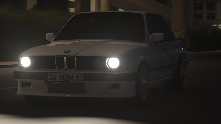 BMW E30 Horoz M50 Turbo (34 NZM 82)