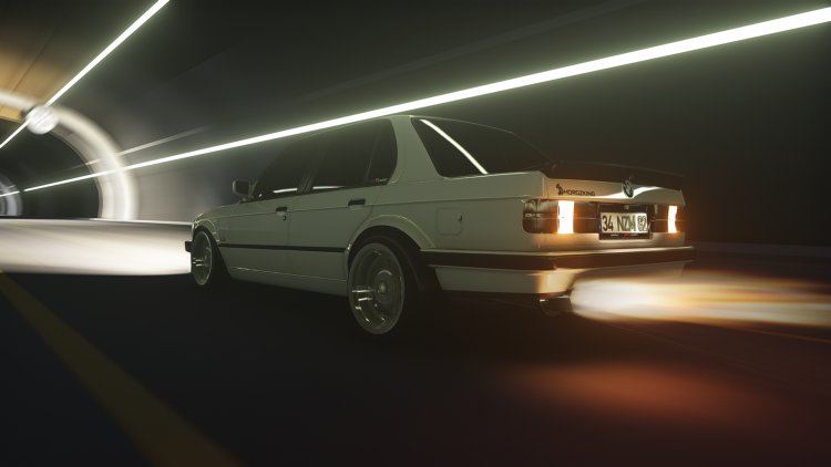 BMW E30 Horoz M50 Turbo (34 NZM 82)