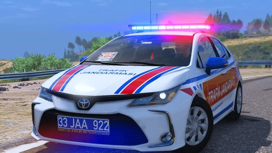 Toyota Corolla Trafik Jandarması
