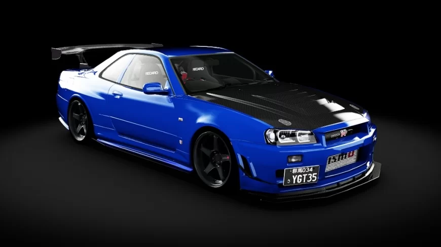 Nissan Skyline GT-R R34 V-SPEC Nür II Yiğithan Makina