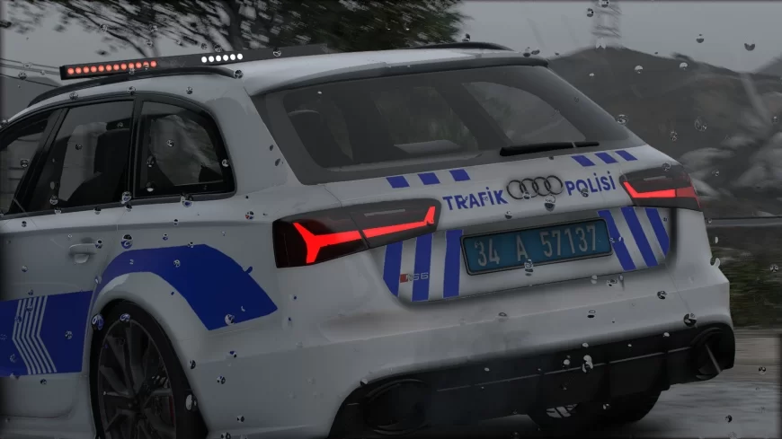 AUDI RS 6 TURKISH TRAFFIC POLICE