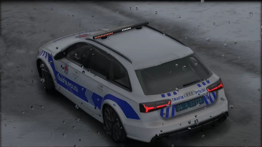 AUDI RS 6 TURKISH TRAFFIC POLICE