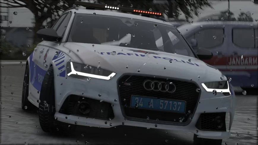 AUDI RS 6 TURKISH TRAFFIC POLICE